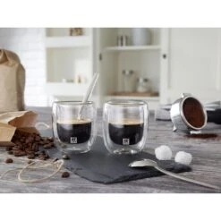 Zwilling Doppelwandiges Glas, Espresso 80 Ml / 2-tlg 11 Zwilling Doppelwandiges Glas, Espresso 80 Ml / 2-tlg -Zwilling 000007904