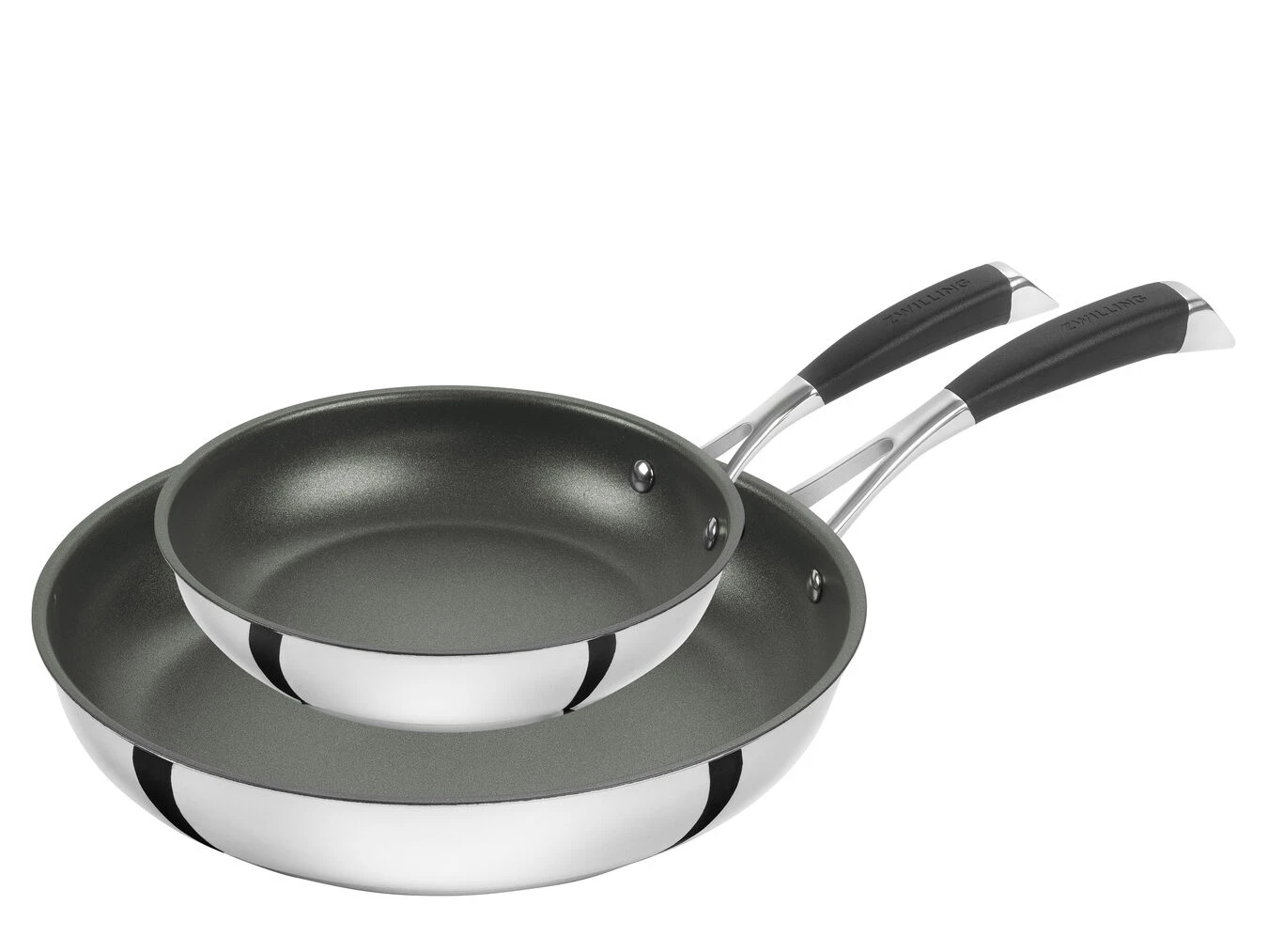 Zwilling Bratpfannenset 2-tlg, Edelstahl 1 Zwilling Bratpfannenset 2-tlg, Edelstahl