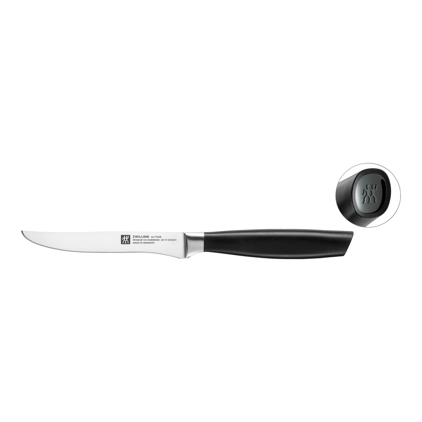 Zwilling Steakmesser 12 Cm, Schwarz 1 Zwilling Steakmesser 12 Cm, Schwarz