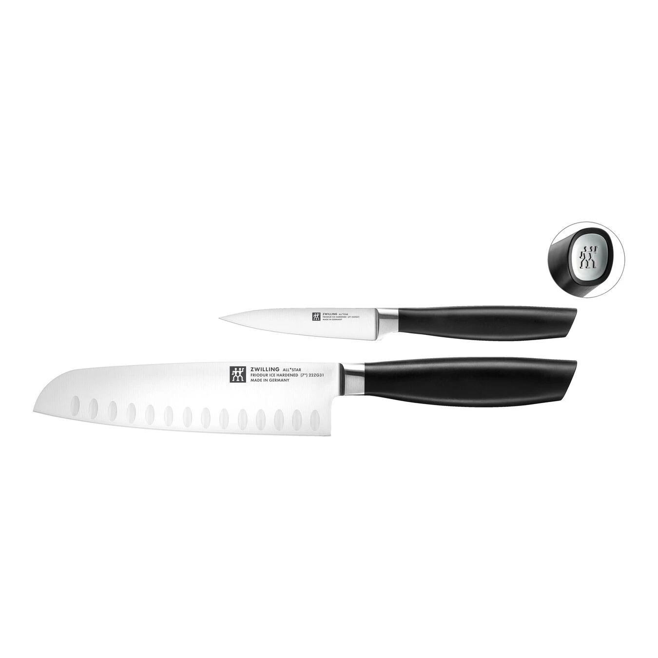 Zwilling Messerset 2-tlg, Silber 1 Zwilling Messerset 2-tlg, Silber