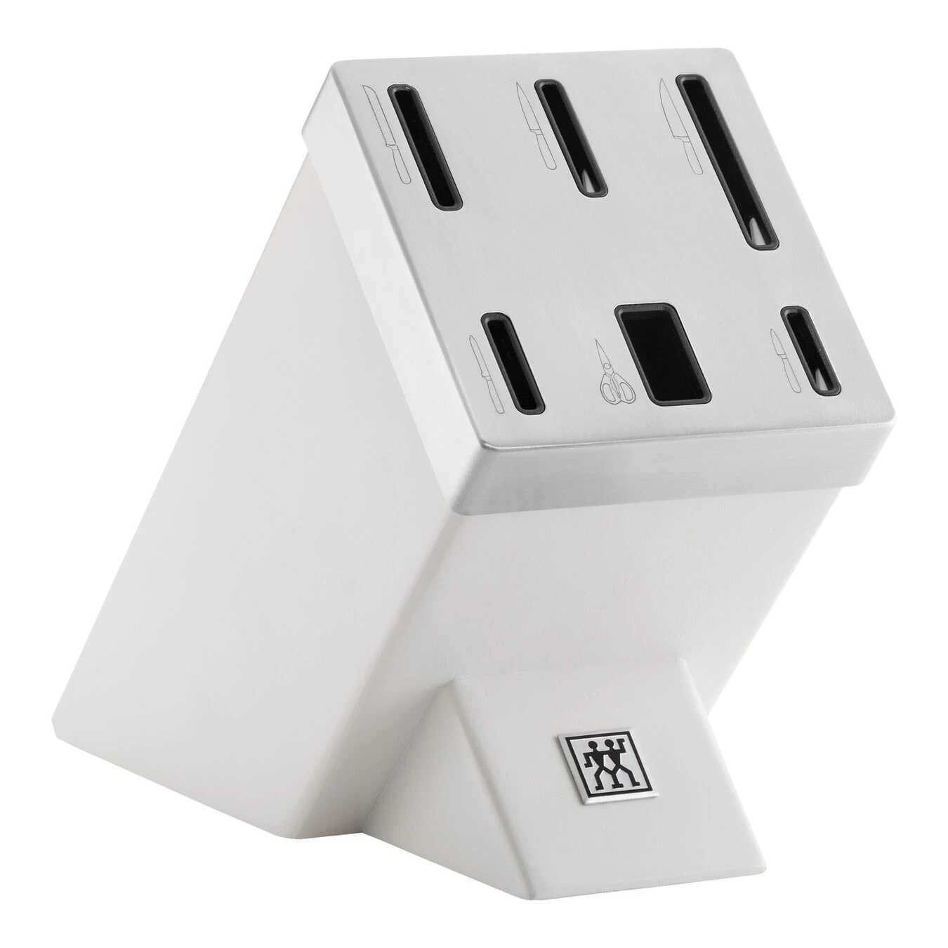 Zwilling Messerblockset Mit KiS Technologie 7-tlg, Weiß 4 Zwilling Messerblockset Mit KiS Technologie 7-tlg, Weiß – Bild 4