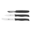 Zwilling Messerset 3-tlg, Schwarz