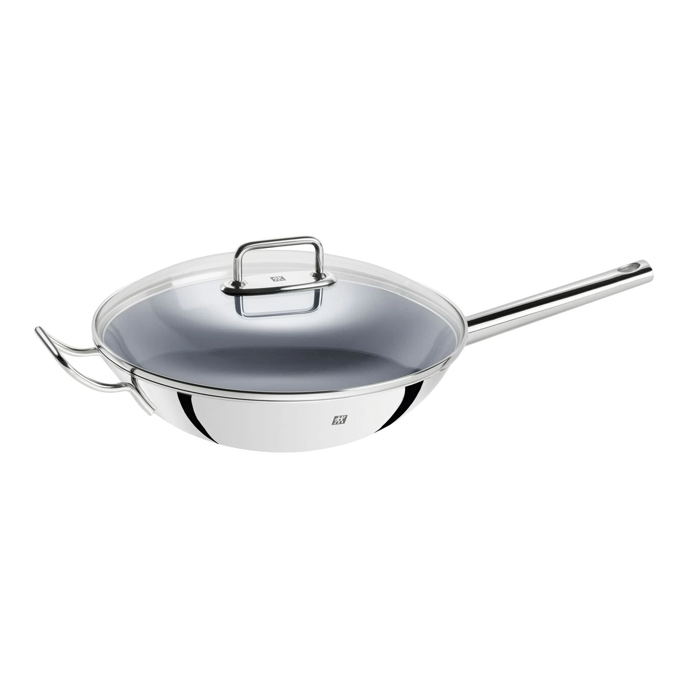 Zwilling Wok 32 Cm, 18/10 Edelstahl 1 Zwilling Wok 32 Cm, 18/10 Edelstahl